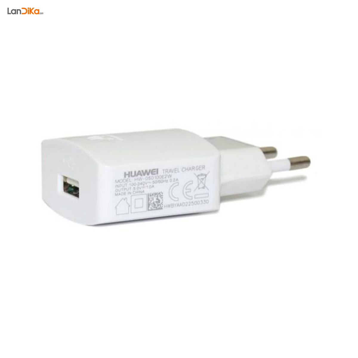 شارژر مسافرتی هوآوی مدل HW-050100E2W شدت جریان 2.0 آمپر |دتین | لندیکا