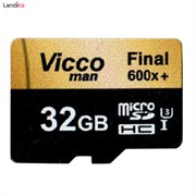 کارت حافظه microSDXC ویکو من مدل Final 600X کلاس 10 استاندارد UHS-I U3 سرعت 90MBps ظرفیت 32گیگابایت