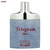 ادو پرفیوم مردانه اسکلاره مدل Telegram Blue حجم 82 میلی لیتر