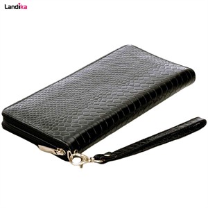 کیف دسته چک و مدارک چرم طبیعی مدل AV12