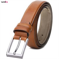 کمربند چرم طبیعی مردانه دور دوخت مدل BL-15